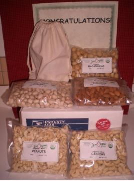 Organic Priority Nut Lover Pack - SHIPPING INCLUDED - Click for info
