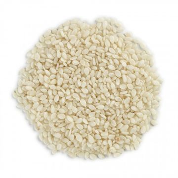Sesame Seed, Hulled, White - Organic